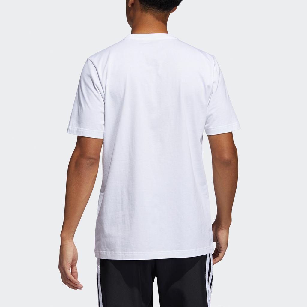 Adidas X Lego Donovan Mitchell Basketball Short Sleeve Tee Men Tops White HA7057