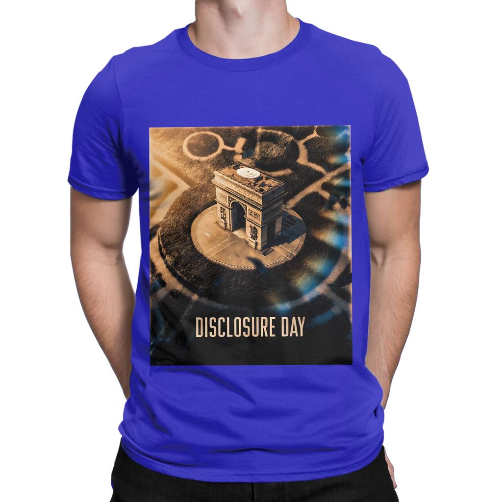 Disclosure Day Art Poster Funny 100 Cotton TShirt Disclosure Day Tees Tops For Unisex