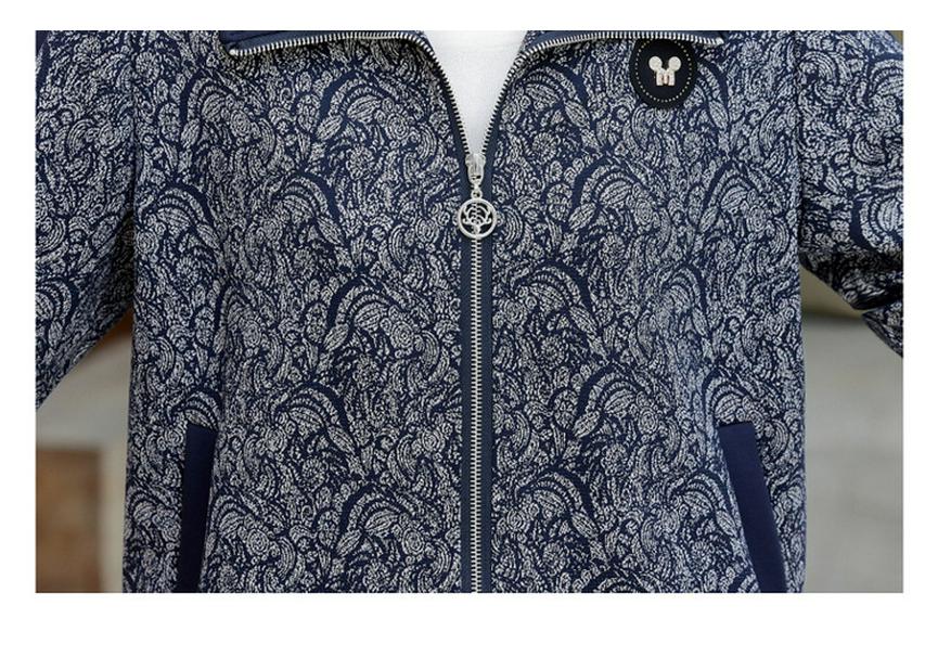 Women's 2026 Spring Casual Two-Piece Suit: Middle-Aged & Elderly Zipper Jacket & Sports Top