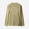DOD Lettering Xanadu Long Sleeve T-Shirt (Tan)