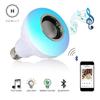 Homlly LED Bluetooth Music Disco Light Bulb with remote (E27 Bulb)