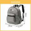 Lightweight Simple Monochrome Leisure Foldable Backpack For Hiking Sports And