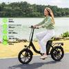 Lichtgewicht Opvouwbare Elektrische Fiets U4 elektrische scooters 36V 10.4Ah 16" 25km/u 88km voor 120kg