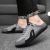 Fashion Men's Half Slippers Fashion Soft-soled Summer Men Trendy Bottom Casual Shoes Soft Sole Support Shoes Sneakers Zapatos De Hombre