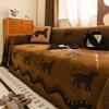 All-Season Sea Lion Camping Picnic Sofa Cover Housses De Canapé Living Room Funda Sofa Chenille Sofa Mats Throw Blankets