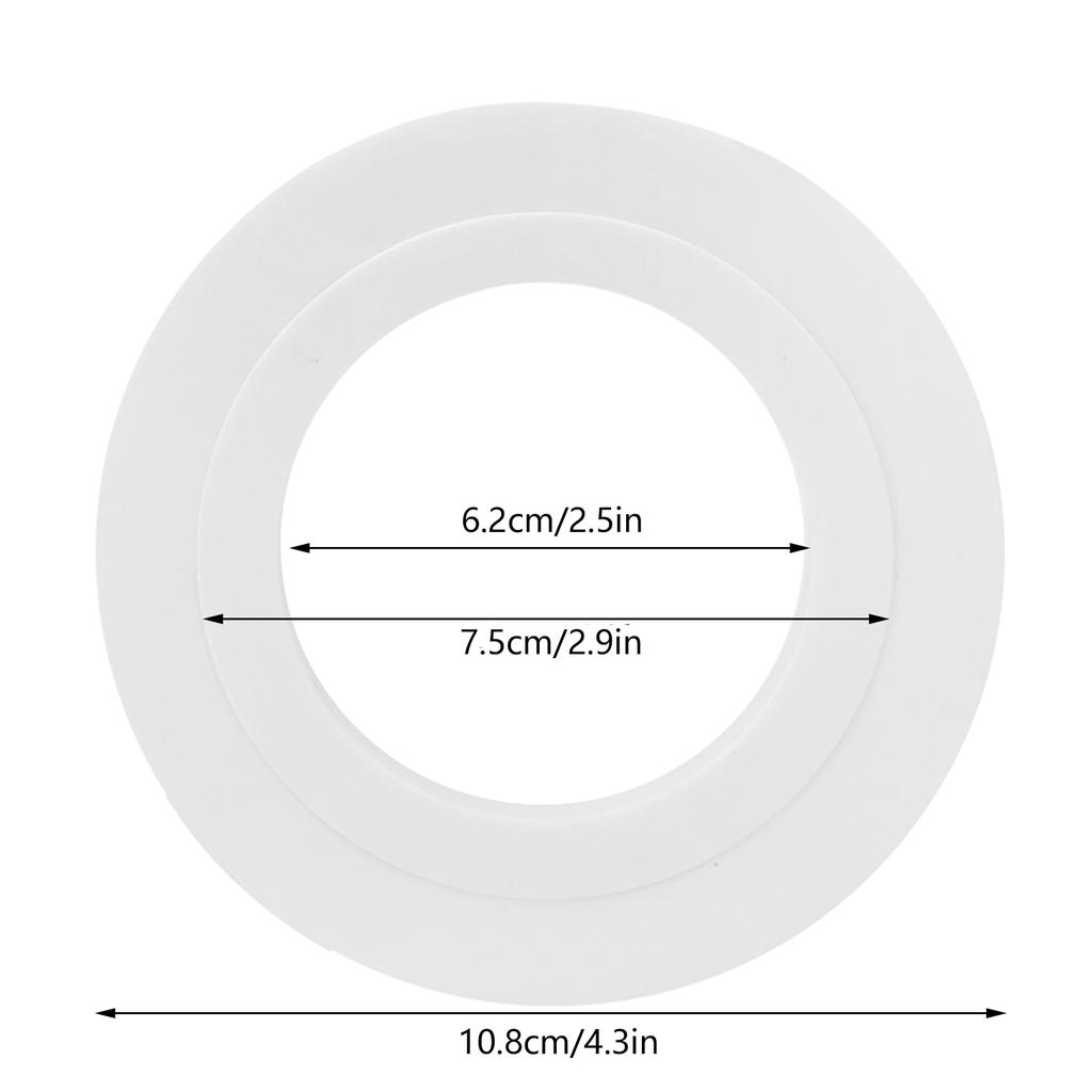 Plastic Diameter Golf Putting Green Hole Cup Ring Training Aid Tool Accessories