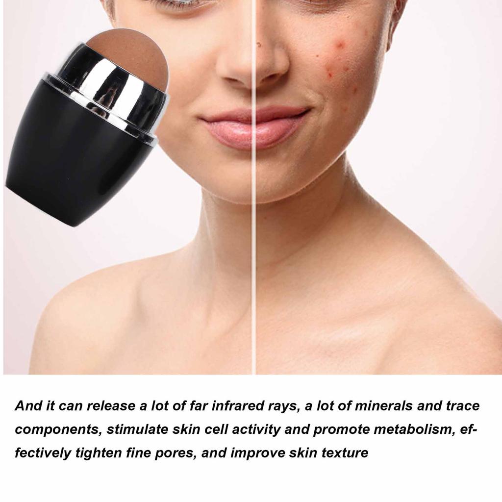 Facial Roller Facial Roller Promote Cell Metabolism Face Cleaning Pore Massage Ball for Skincare Makeup Oil Control Roller