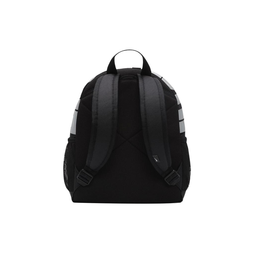 Nike Mini Logo Polyester Backpack Unisex Backpacks Silver Gray DR6091-011