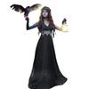 Women  Retro Literature Gothic Lace Floor Length Cosplay Retro Long Dress