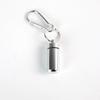 New Premuim Portable Mini Waterproof Aluminum Pill Box Cases Container Organizer Storage for Vitamin Fish Oils Keychain Earplug