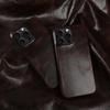 Durable Genuine Leather Case For iphone15Pro Max 14 Pro 13 12mini 11 Mobile Phone Cover Case Shockproof Back Protect Coque etui