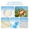 LAIKOU Milk Foot Cream 30g - Deep Moisturizing Foot Cream with Urea & Shea Butter for Dry, Cracked Heels and Rough Feet