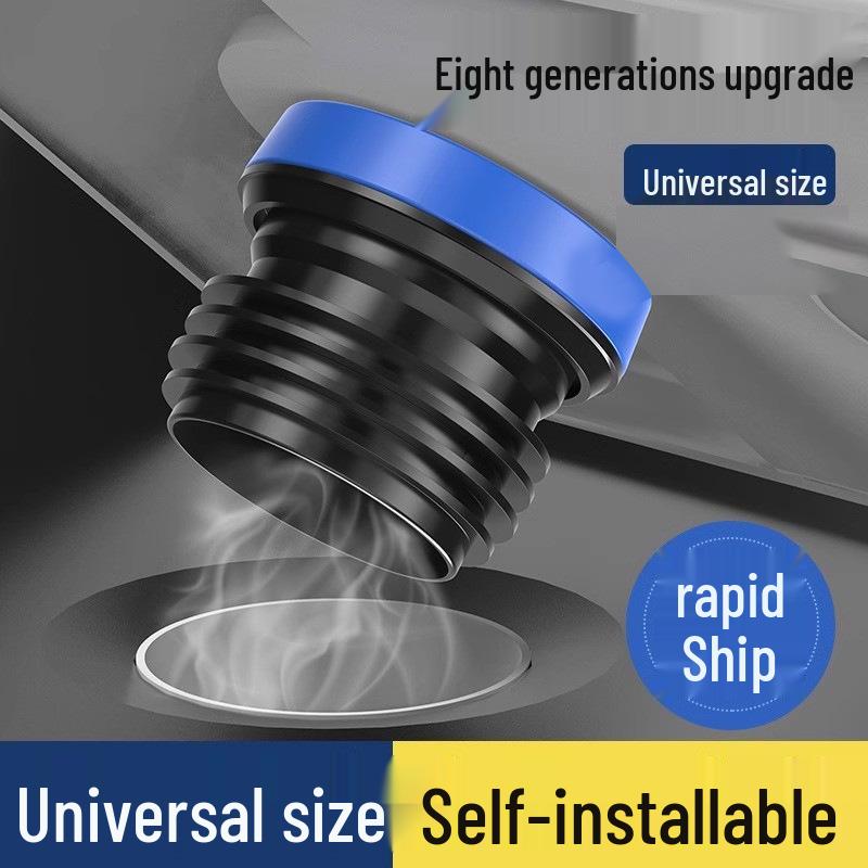 Neukundenrabatt: Universeller Toilettenflansch-Dichtring - Geruchs- & auslaufsicher, Rückschlagventil gegen Rückfluss