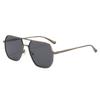 New Metal Polarized Double Beam Pochromic Sunglasses for Men Drive Night Vision Glasses Fashion Shade for Men Women