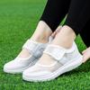 Large size mesh breathable casual walking shoes women's spring and summer new soft-soled middle-aged and elderly fattened and widened sports travel sh