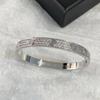 Unilateral Screw Opening and Closing High Version Gypsy CNC Seiko Bracelet Couple Men's and Women's Whole Body V Gold Thick Plating 18K