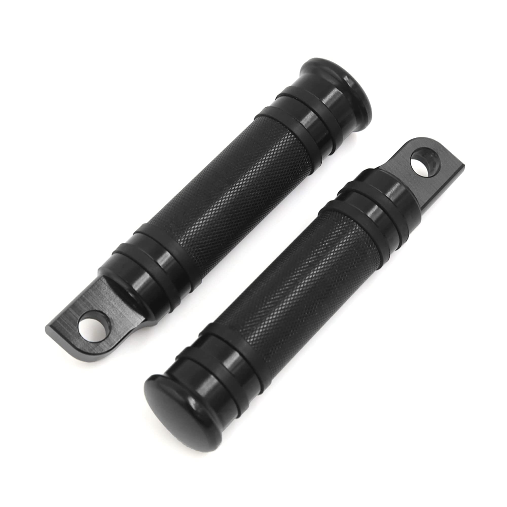 

uxcell Foot Pegs, Bike, Step Footrest, Narrow Band, Male Mount, Black, For Bikes, Left and Right Set of 2