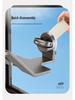 Suction Cup Shoe Rack: No-Punch Balcony Sandal & Shoe Drying Solution