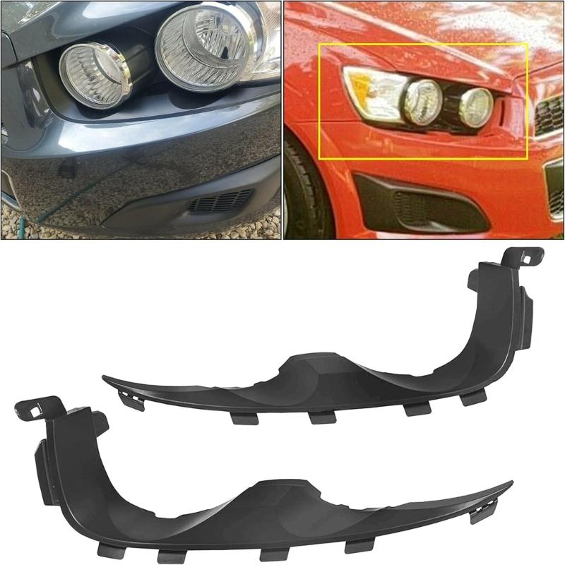 2x Precisions Engineered Headlight Brackets Bumper Retainer for 95976851 GM2508111 95976852 GM2509111 Easy Installation