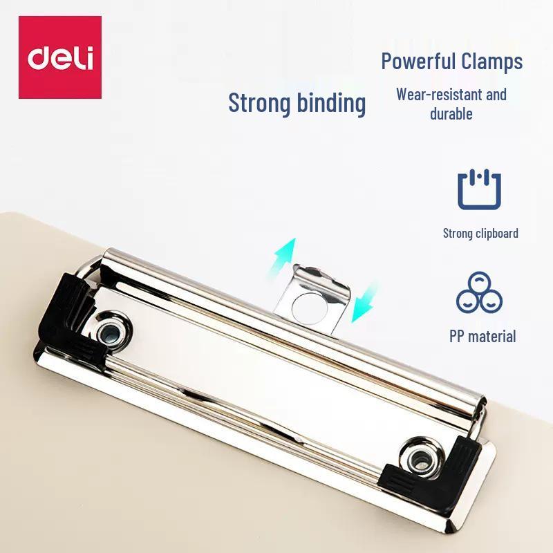 Deli 9248 A4 Vertical Menu Clipboard with Writing Pad