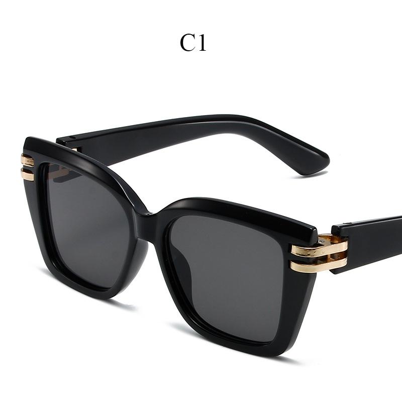 

Women s sunglasses, square full-frame sunglasses, fashion sunglasses.