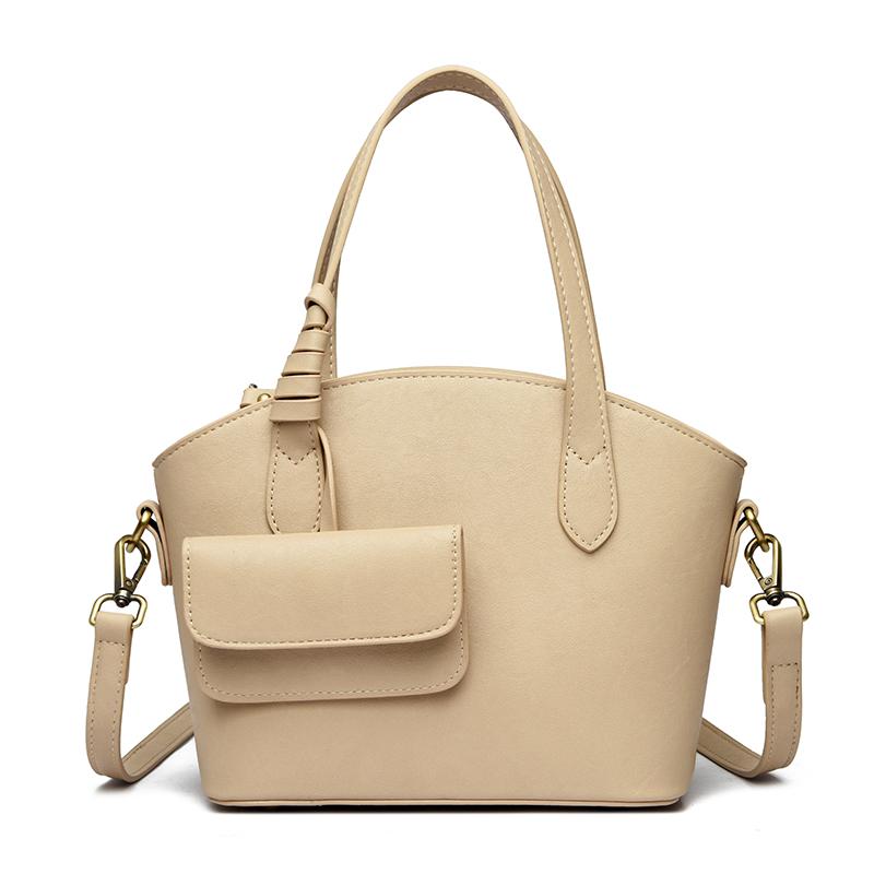 Módní dámská značka Malé kabelky Jednobarevná PU kůže Kabelka přes rameno crossbody Luxusní designová Vintage dámská kabelka s horním uchem