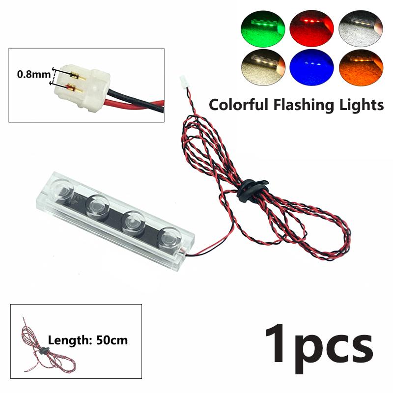 1 Pcs DIY 0.8mm Pin 1x1 1x4 1x2 LED Remote Control Building Block Flash Lamp City Light Lightsaber Spotlight Candle Lamp Bricks