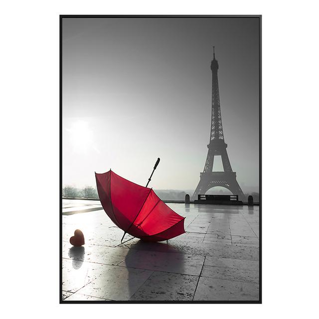 Modern Building Landscape Wall Art Pictures Canvas Painting Paris Eiffel Tower Poster For Living Room Wall Decorative Home Decor