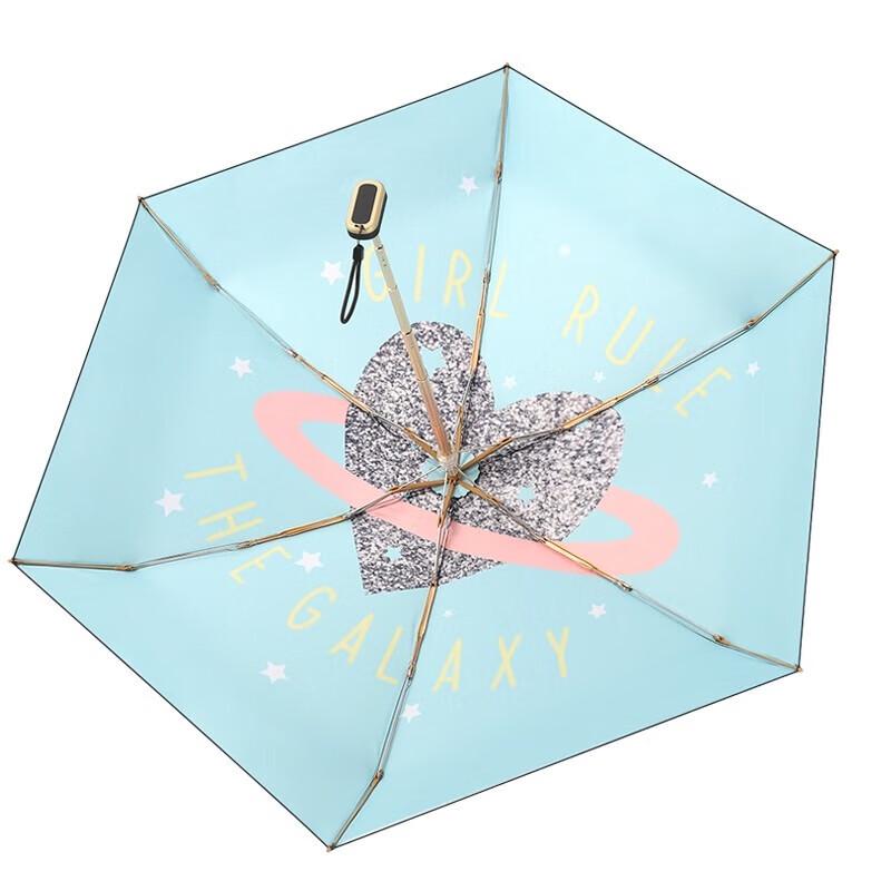 Mido UPF50 Six-Fold Sun/Rain Umbrella