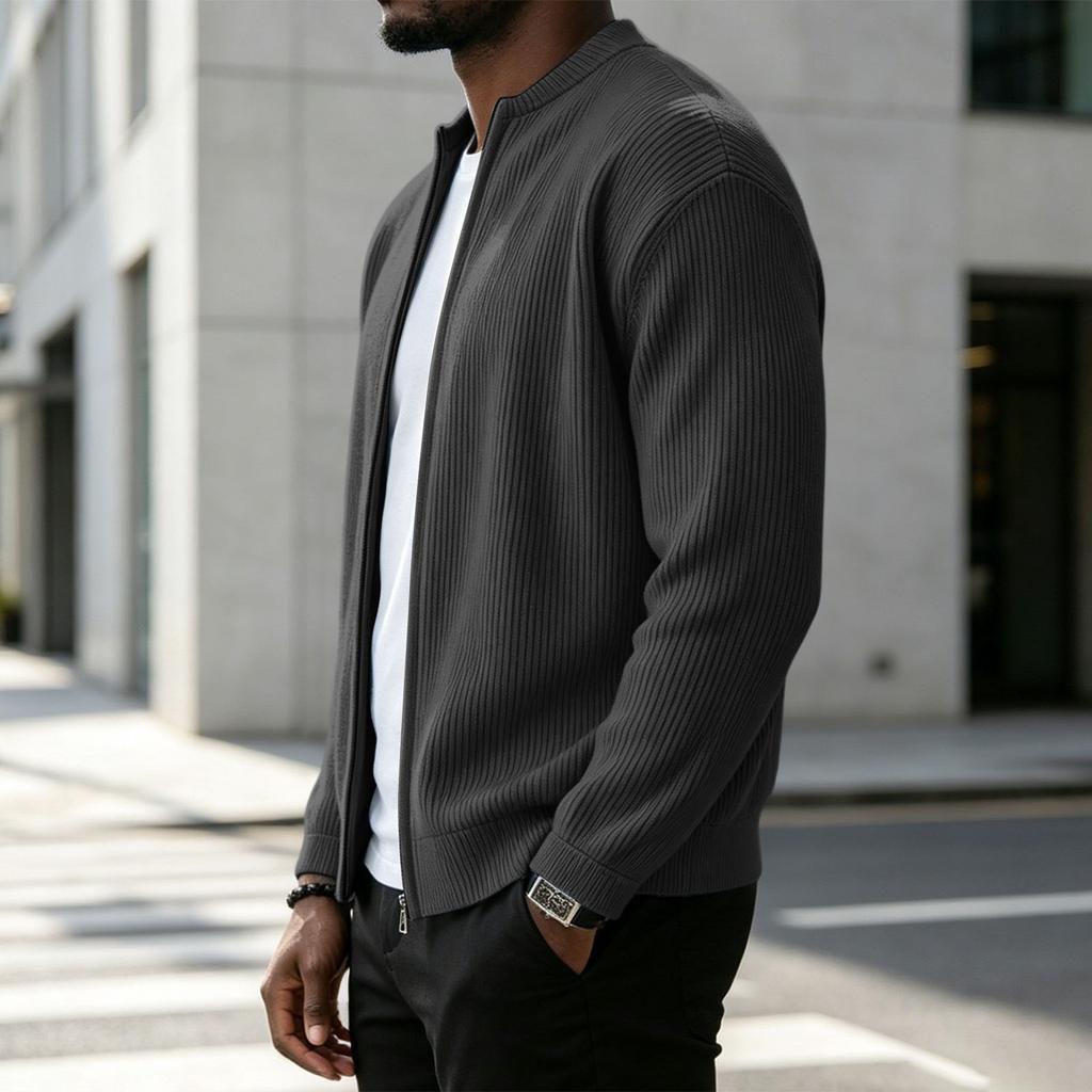 Men's Corduroy Long Sleeve Casual Jacket for Everyday Wear