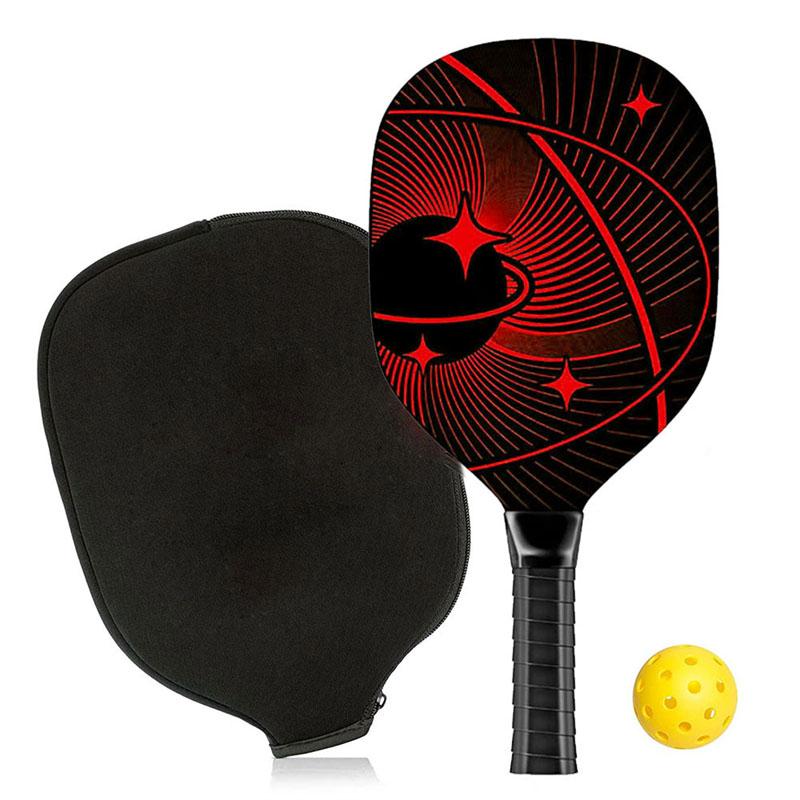 Деревянная ракетка для пиклбола Портативная коллекция пиклбола Для пляжа или стены или теннисная ракетка для опытного игрока