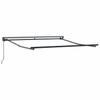 Retractable Awning Frame Green and White 350 X 250 Cm