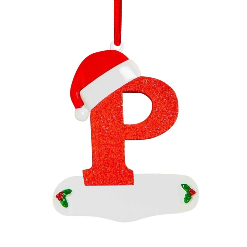 Merry Christmas Decoration Pendant English Alphabet Cristmas Tree Ornaments for Home Decor  Navidad New Year 2026 Gift Accessory