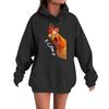 Women's Fashion Casual Long Sleeve Loose Printed Sweatshirt
