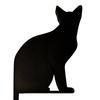 Wooden Black Cat Hook Multi-functional Home Bathroom Kitchen Cat Silhouette Key Hanger Decoration Pet Lover Gift