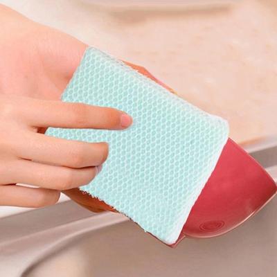 New Dish Bowl ScouRing Sponge Cleaning Pads 3 Pcs