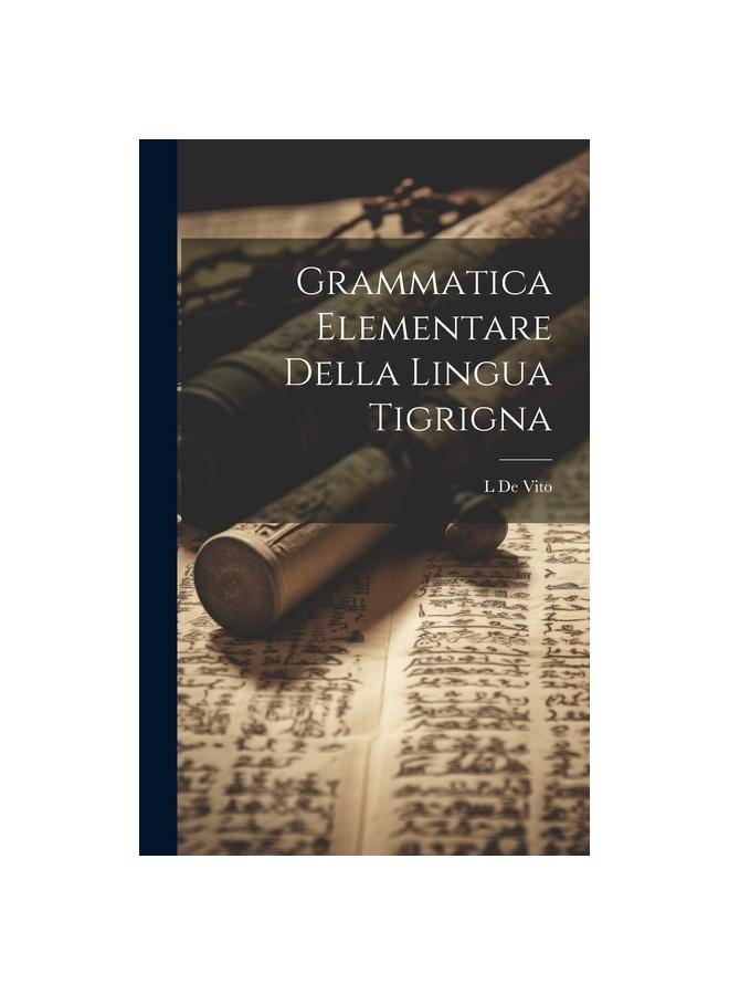 Libro Grammatica Elementare Della Lingua Tigrigna