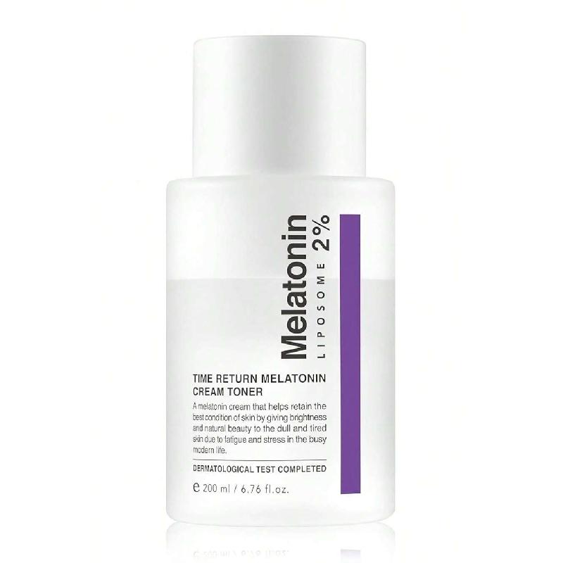 Maxclinic Time Return Melatonin Creme Toner 200ML | Feuchtigkeitsspendender Gesichtstoner für empfindliche Haut