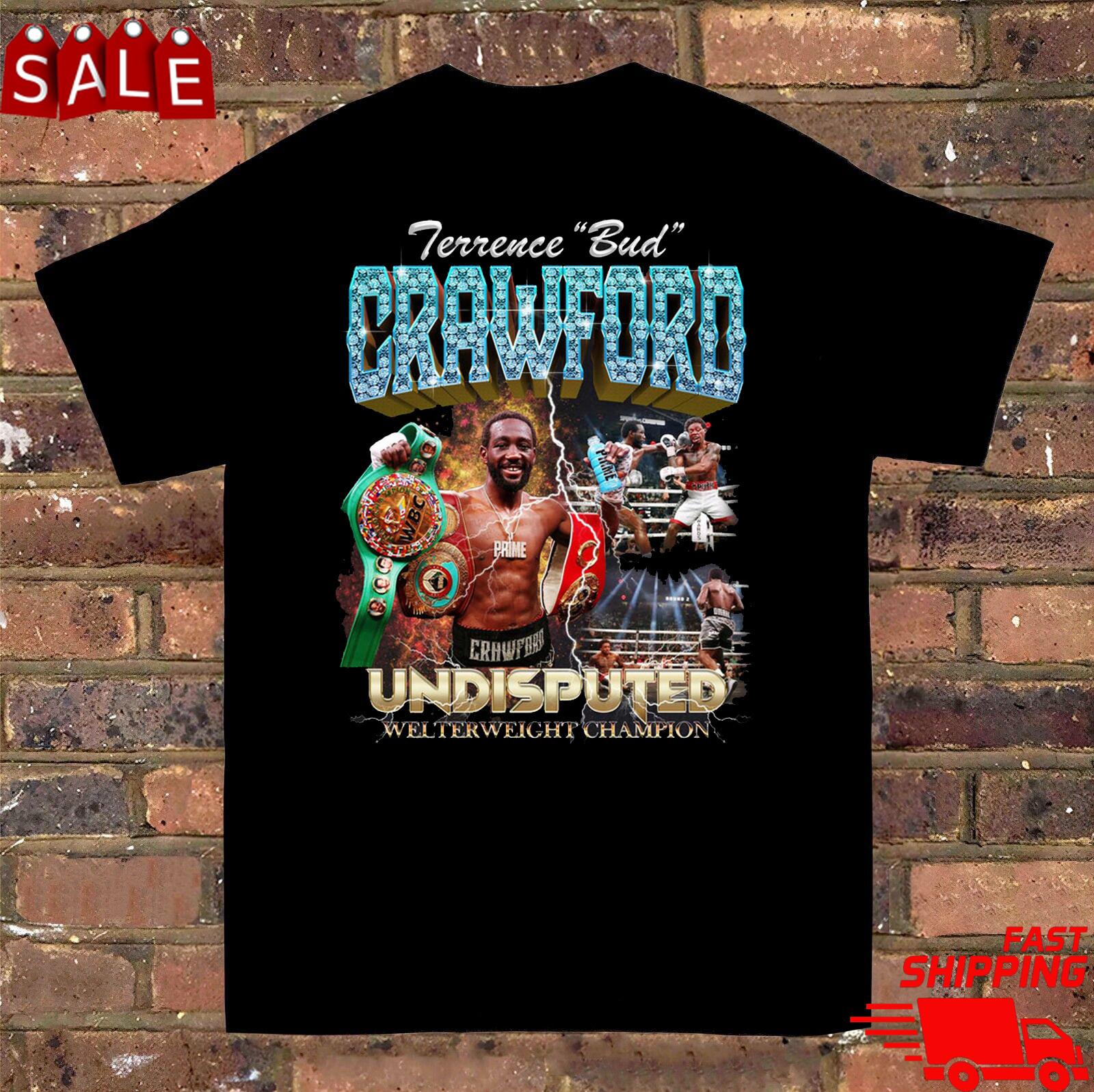 New Retro Terence Crawford Shirt Terrence Crawford NI340 FREE SHIPPING M