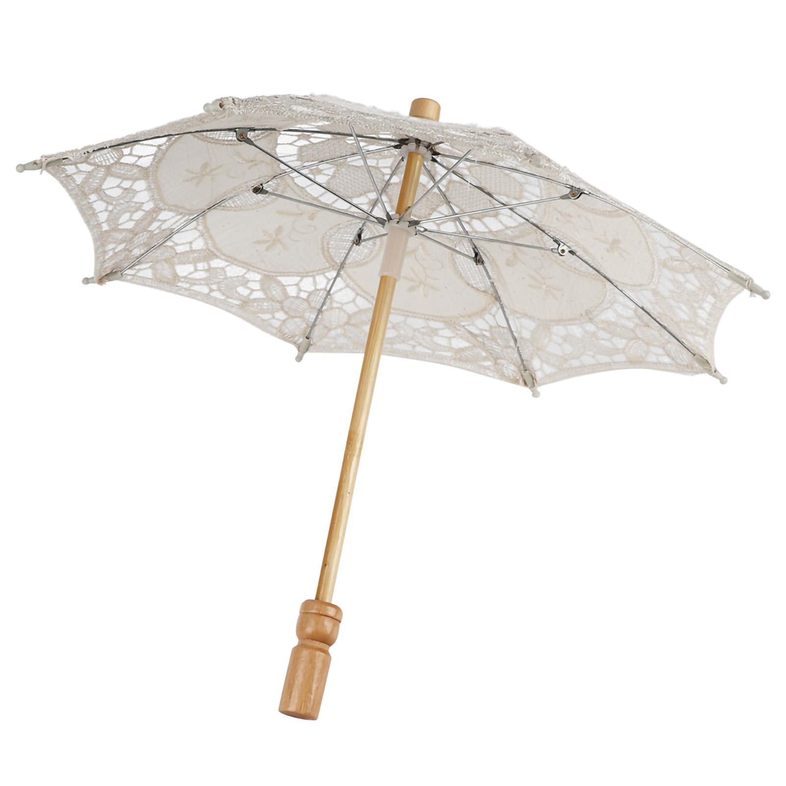 

Mini Lace Umbrella Wedding Bridal Parasol Umbrella for Girl Party Decor Dancing Photography