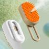 One Button Steam Spray Folding Rotation Bath Depilatory Brush Comb Cat and Dog Pet Spray Massage Brush
