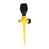 1Pc Irrigation Head Adjustable 360 Degrees Automatic Rotating Water Spray Ground Sprinkler Irrigation Garden Underground Nozzle