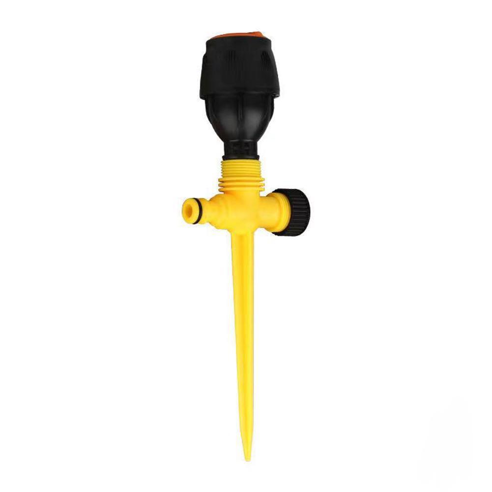1Pc Irrigation Head Adjustable 360 Degrees Automatic Rotating Water Spray Ground Sprinkler Irrigation Garden Underground Nozzle