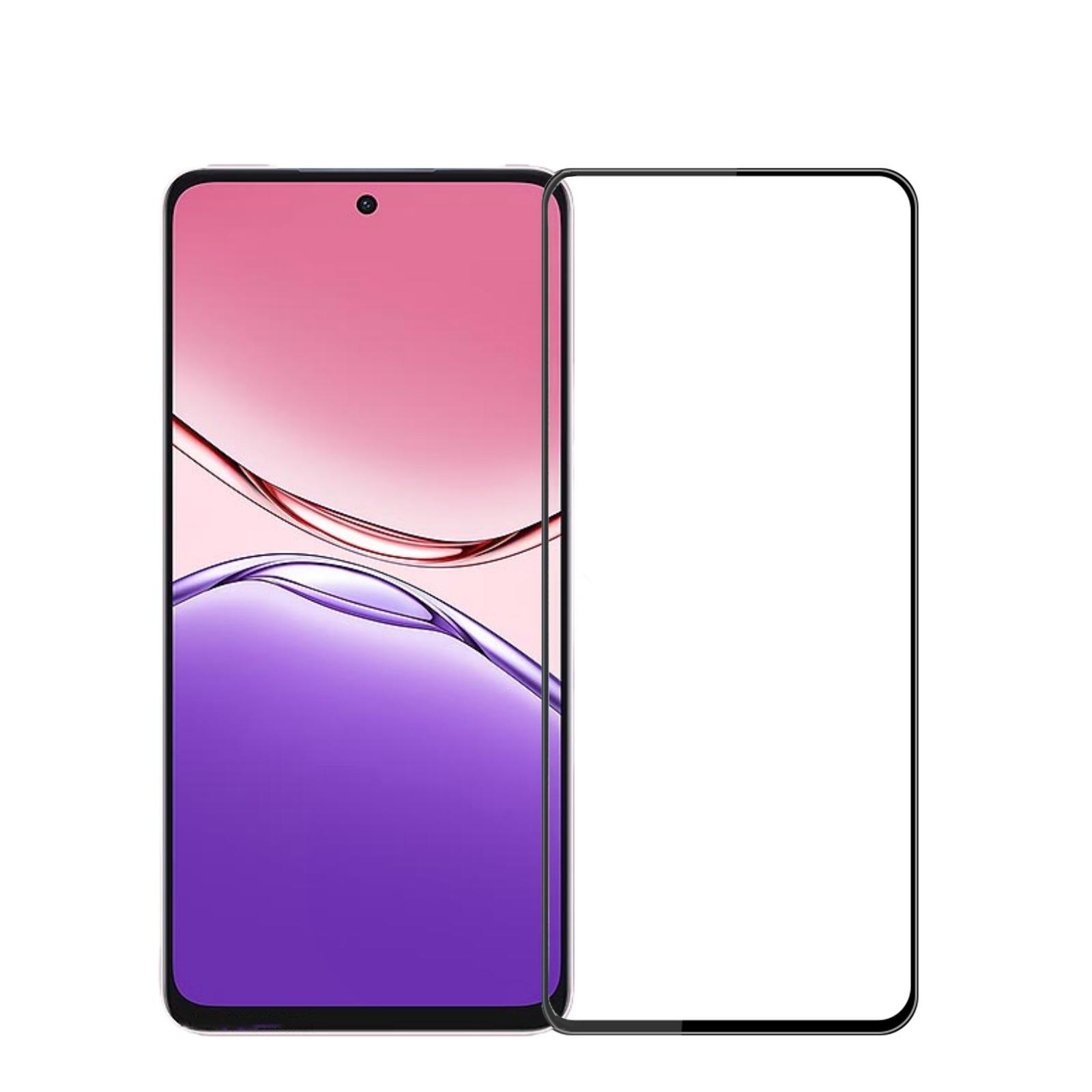 

Для Oppo A5 Pro 4G (Глобальний)/Oppo A5 Pro 5G (Глобальний) Захисна плівка MOFI 9H 3D вигнуте загартоване скло Black