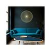 Enlightened Mandala Metal Wall Art Sacred Geometry Decor Waterproof Rust-Proof Durable Home Gift For Bedroom Living Room Bathroom Modern Spiritual