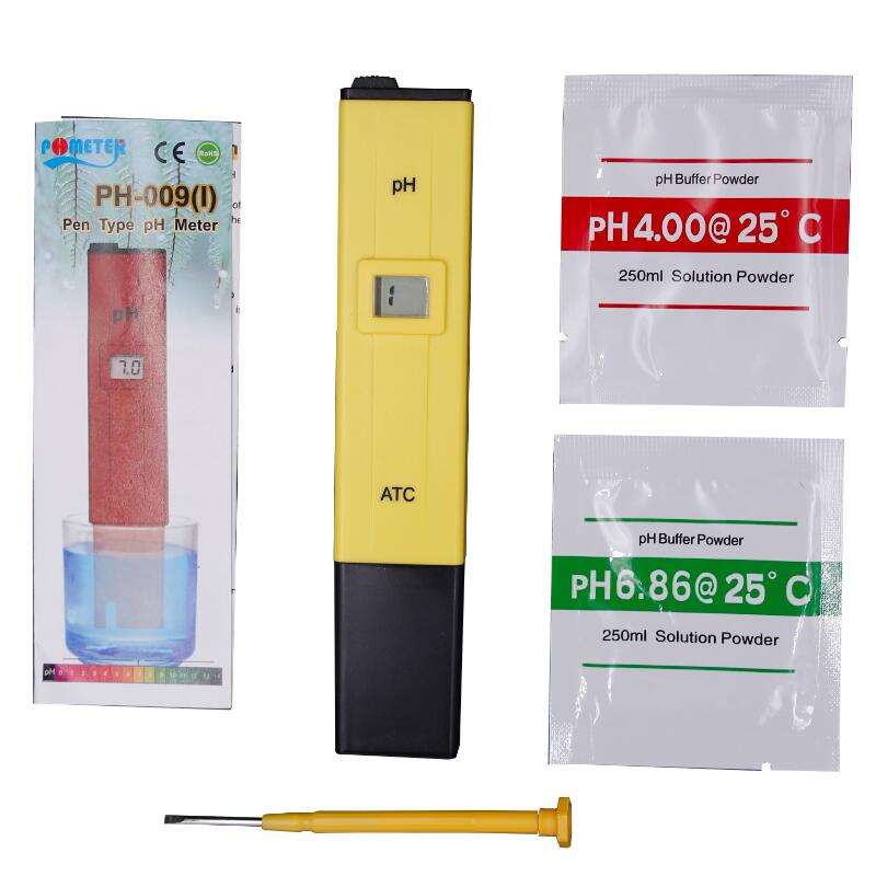 0-14 PH Meter Digital PH Measuring Water Quality Purity Automatic Calibration Aquarium Pocket Pen for Laboratory Aquarium Pool
