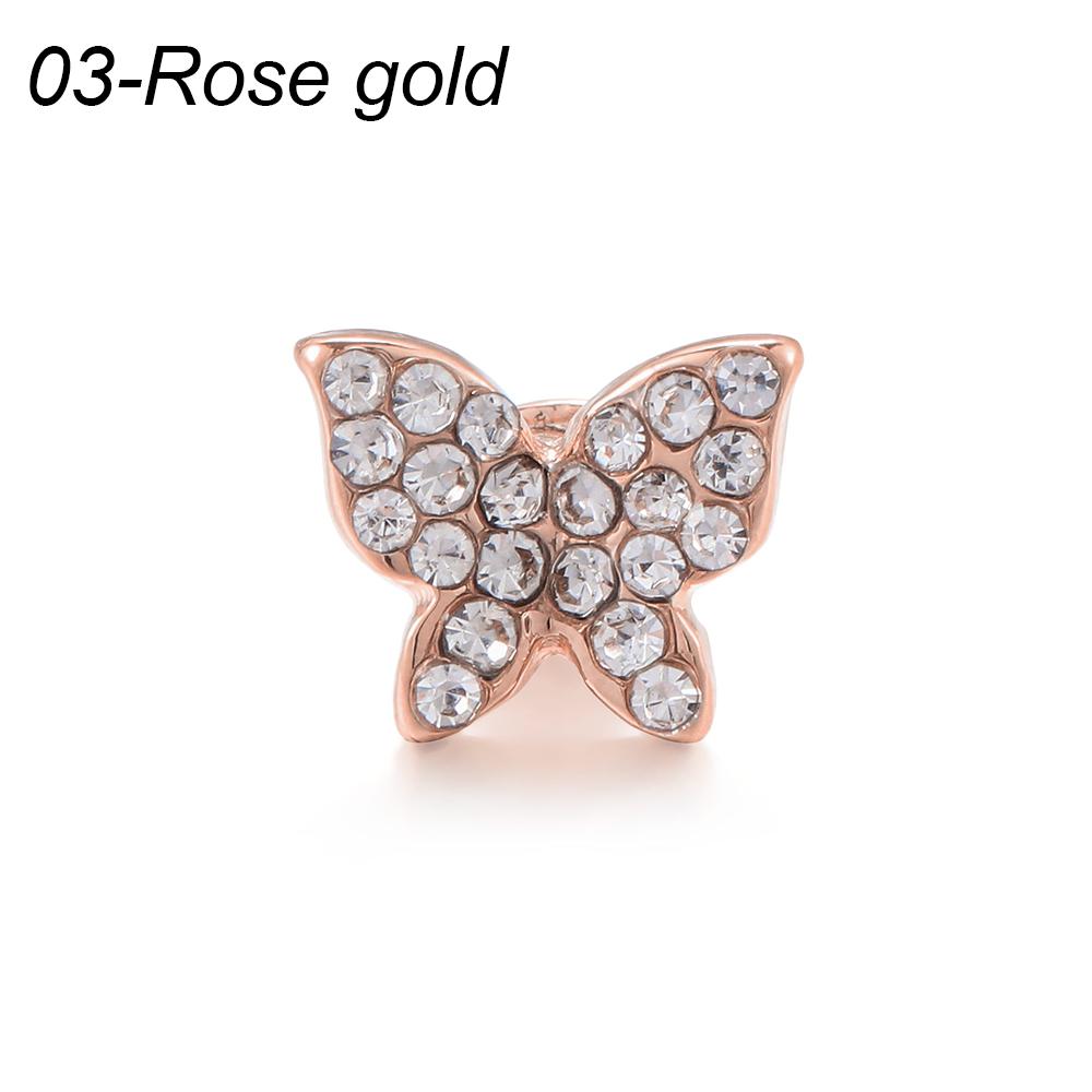 Charms for Apple Watch Silicone Band Series 11/10/9/8/ultra/SE Bracelet Metal Decoration Jewelry for Galaxy Watch 7/6/5/4 Strap