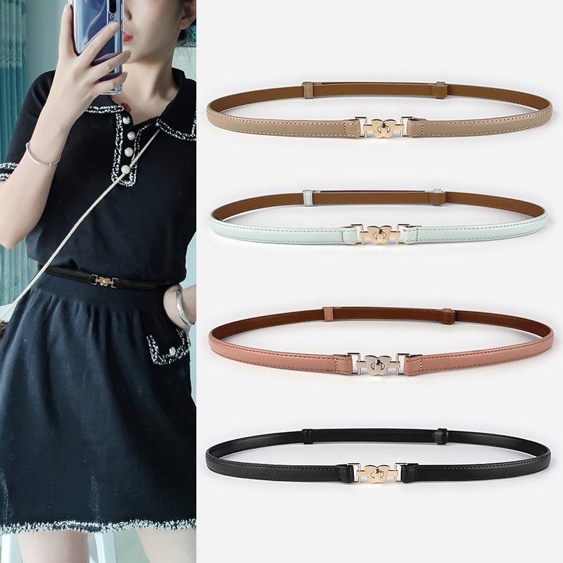 No Hole-free and Versatile Waist Slim and High-end Women's Slender Belt with Sweater Suit Dress for Women's Belt