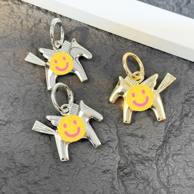 Animal Metal Pendant Small Pegasus Bag Pendant Bag Lock Head Pendant Car Car Pendant Keychain