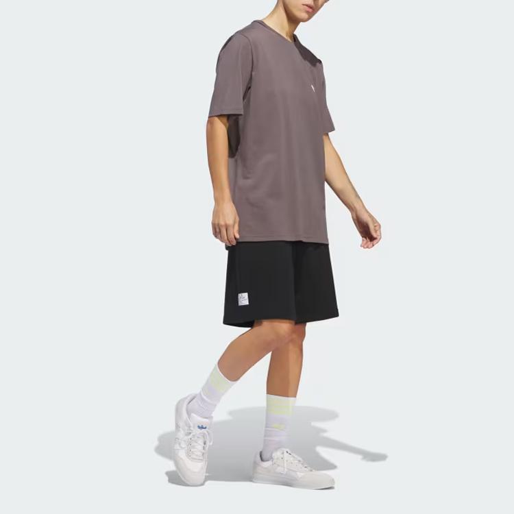 Adidas Shmoofoil Overseer Short Sleeve Tee Charcoal/Core White Men Streetwear IU0094